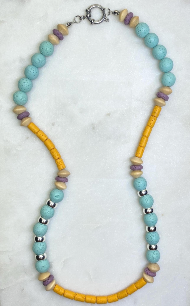 Blue Fall Necklace