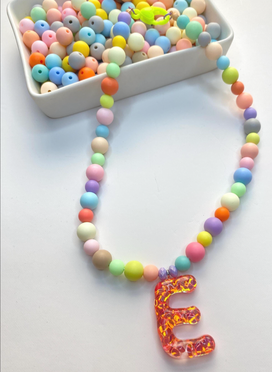 Letter E Necklace