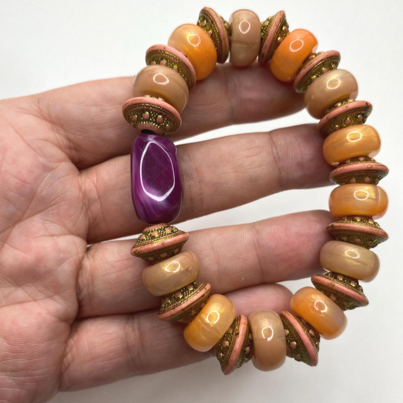 Burnt Orange Bracelet