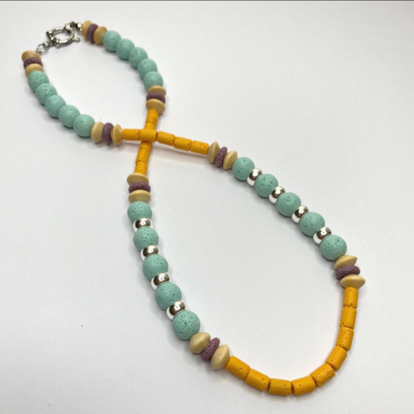 Blue Fall Necklace