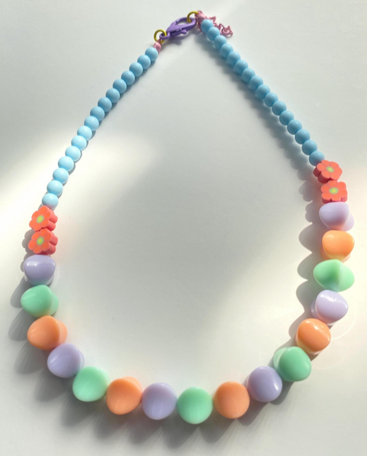 Blue Circus Necklace