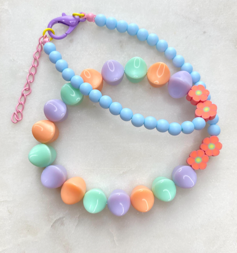 Blue Circus Necklace