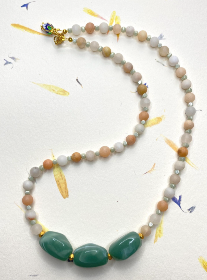 Amazonite Green Necklace