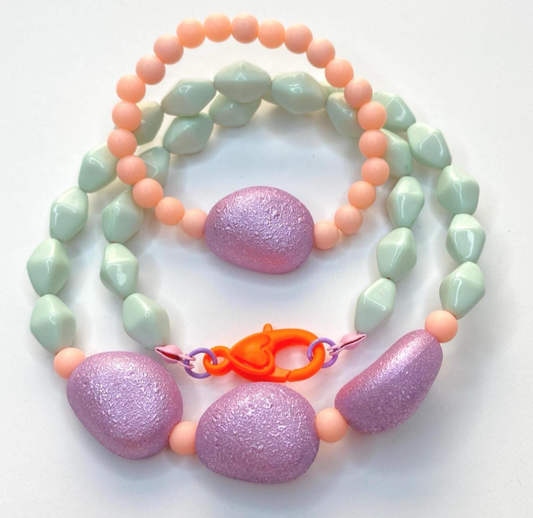 Mint Green & Purple Set