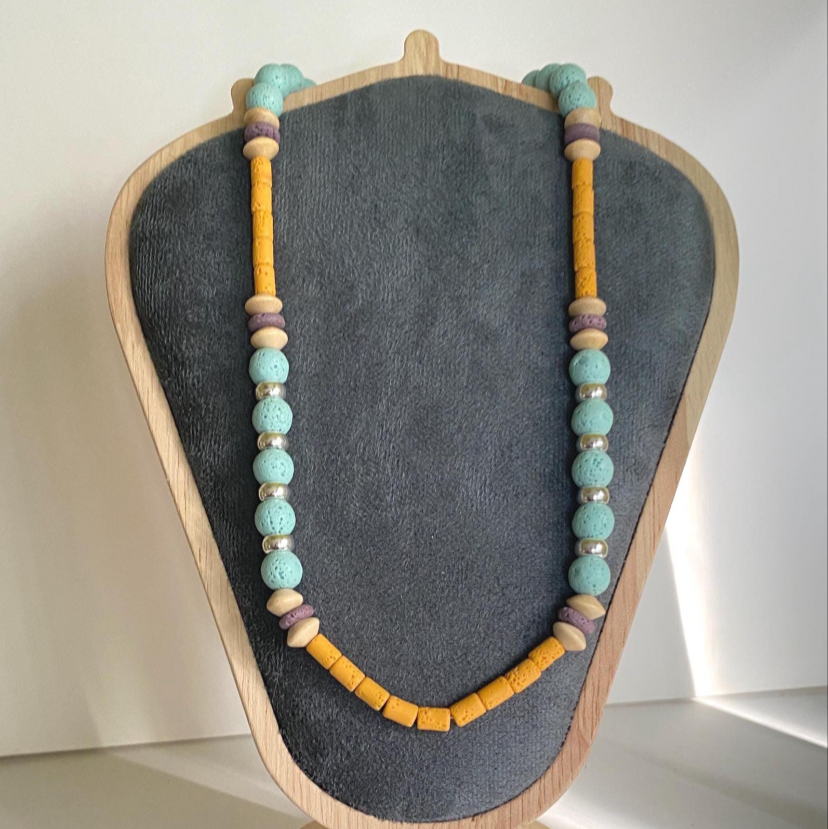 Blue Fall Necklace