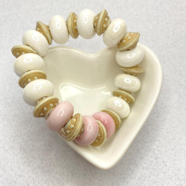 White Ceramic Bracelet