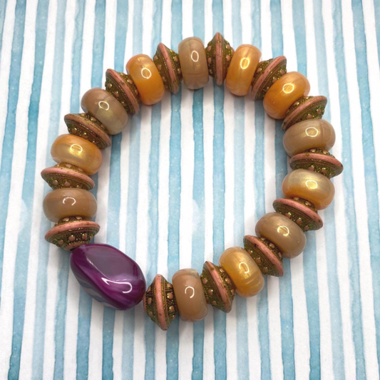 Burnt Orange Bracelet