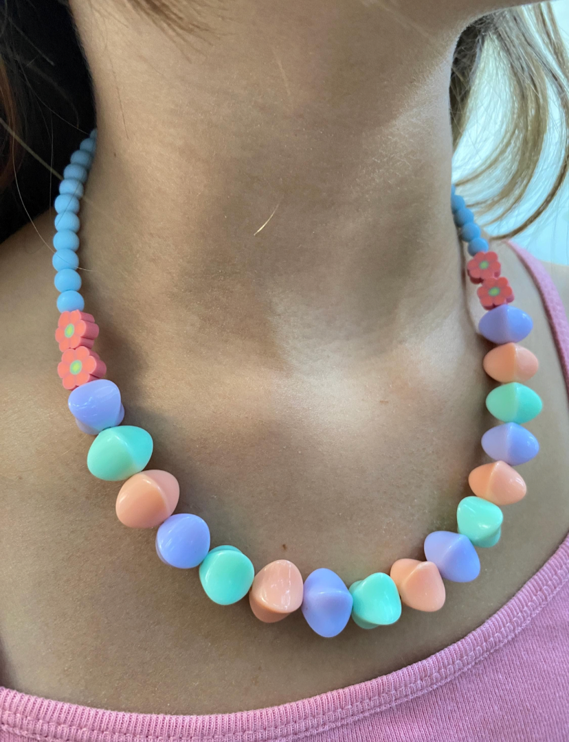 Blue Circus Necklace