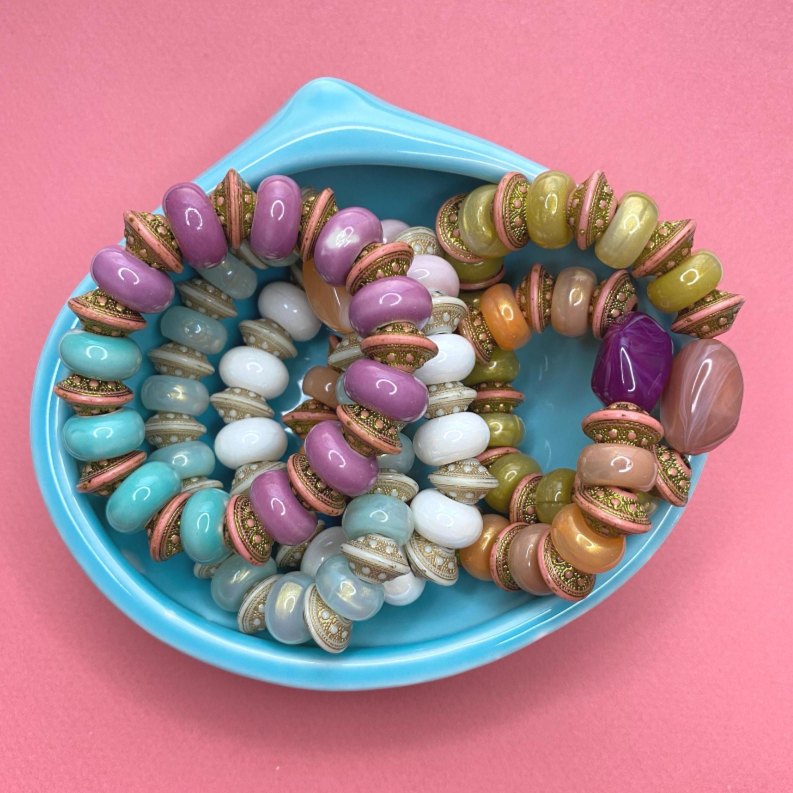 Purple Ceramic Bracelet