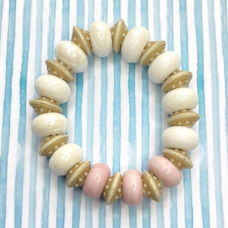 White Ceramic Bracelet