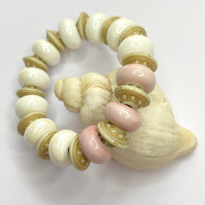 White Ceramic Bracelet