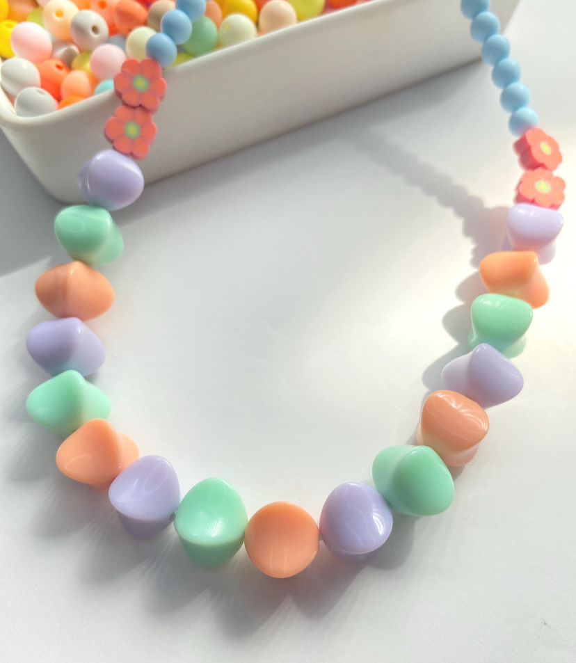 Blue Circus Necklace