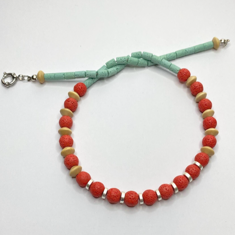 Red Fall Necklace