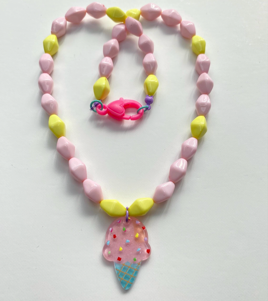 Strawberry Sorbet Necklace