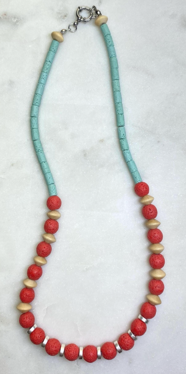 Red Fall Necklace