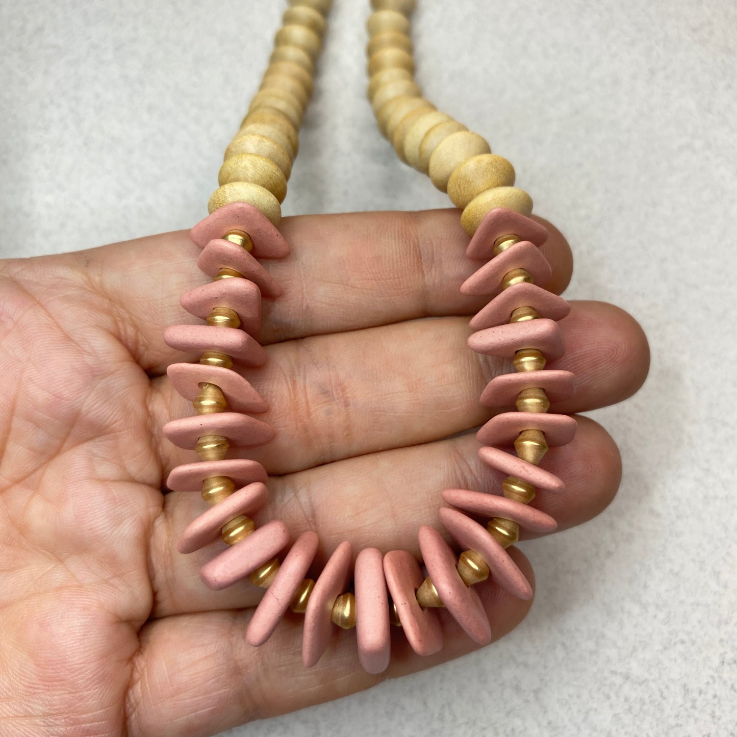 Ceramics Geometry Necklace