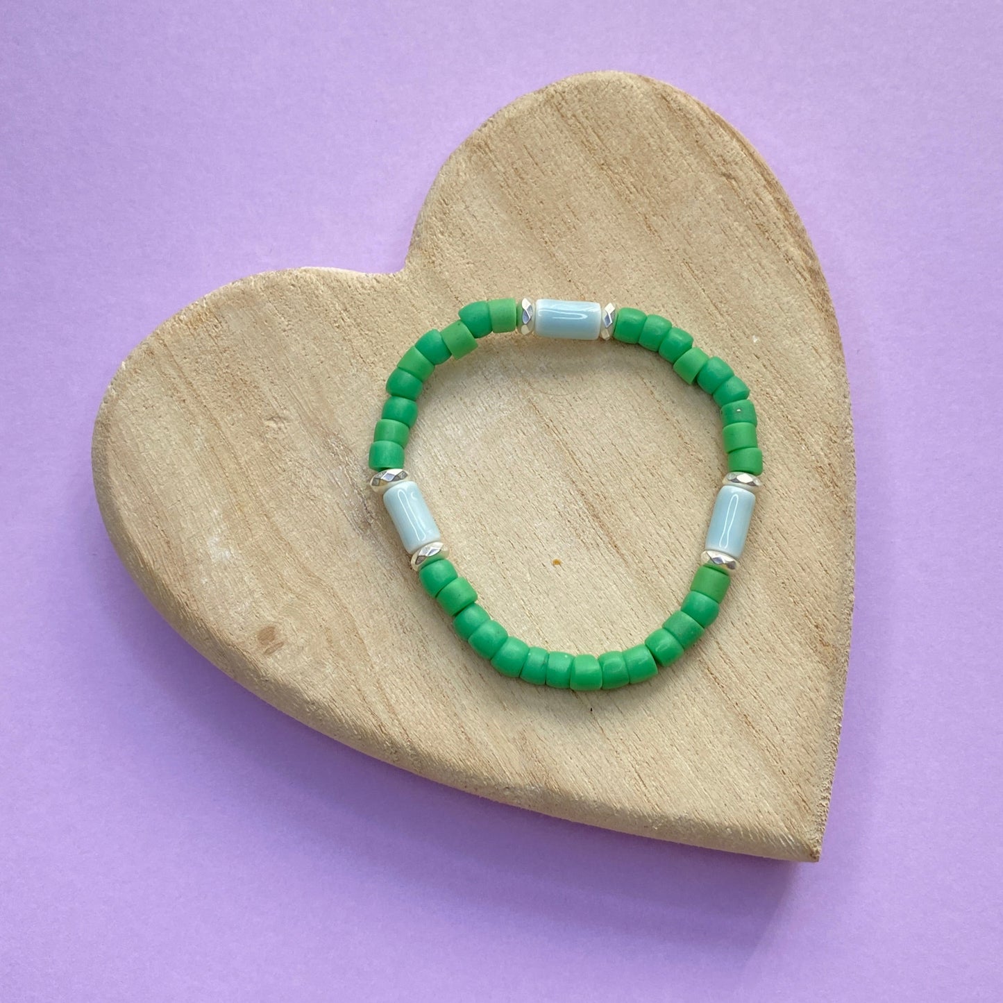Vibrant Green Bracelet