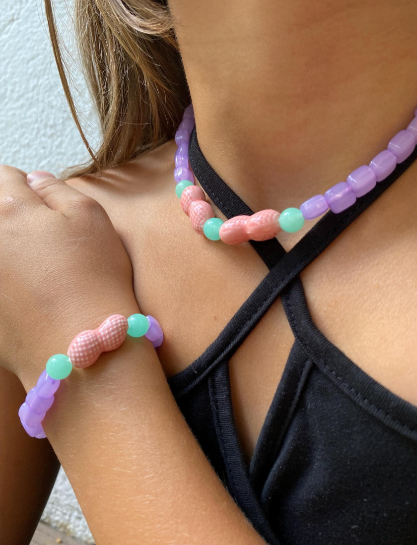 Pink Peanuts Set