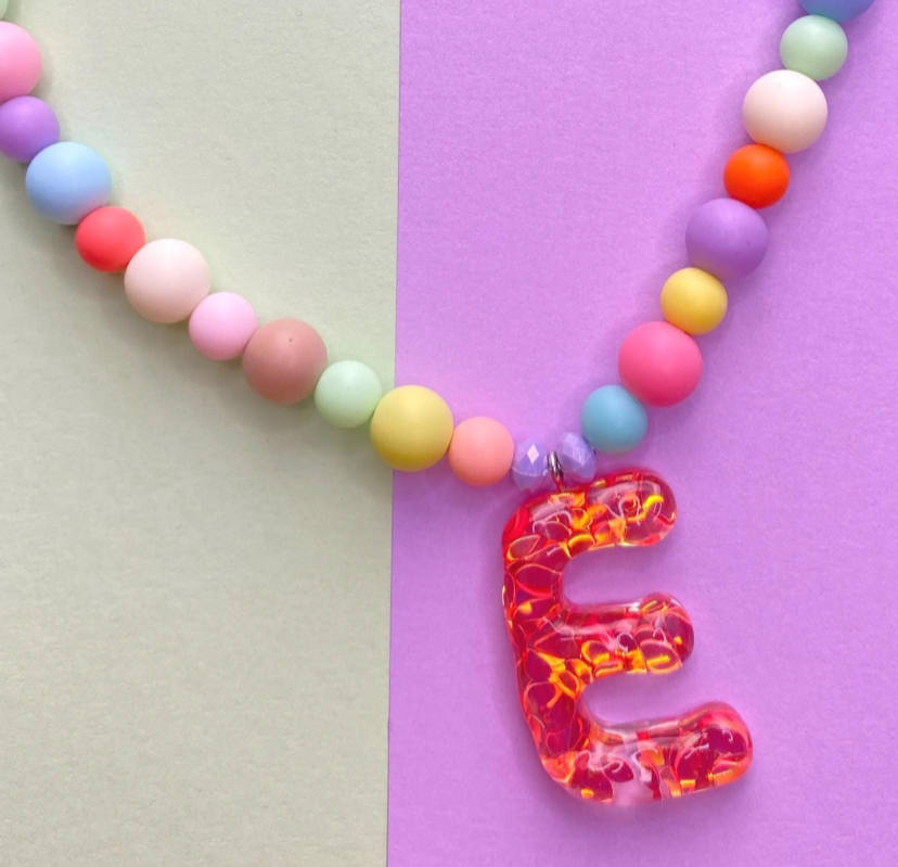 Letter E Necklace