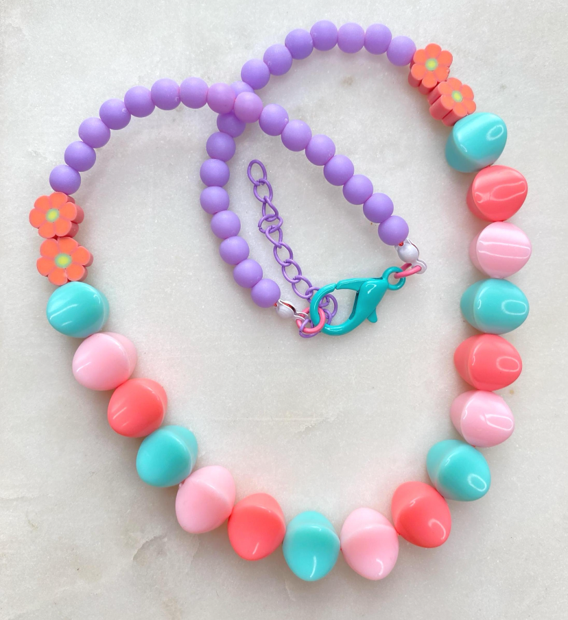 Purple Circus Necklace