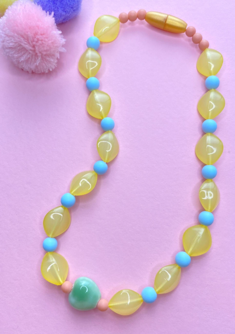 Green Heart Necklace
