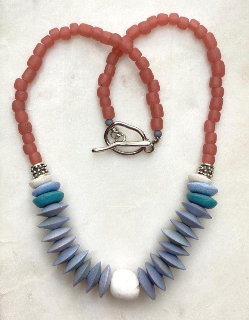 Muted Pink Necklace