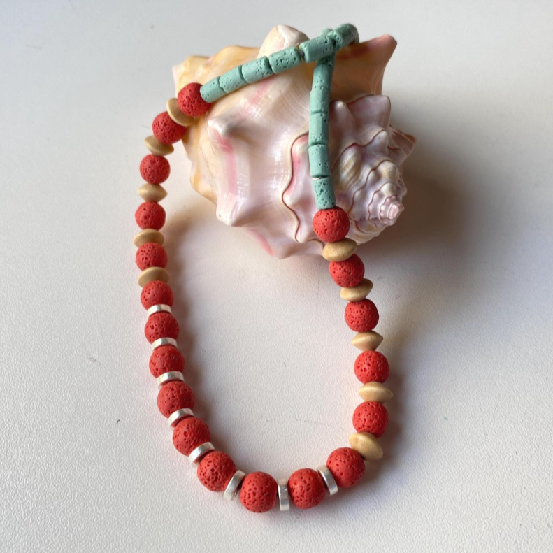 Red Fall Necklace
