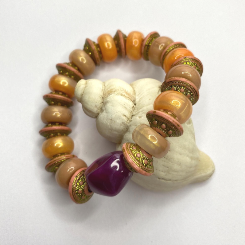 Burnt Orange Bracelet