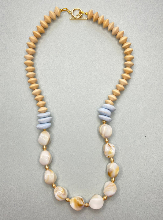 Wooden Boho Necklace