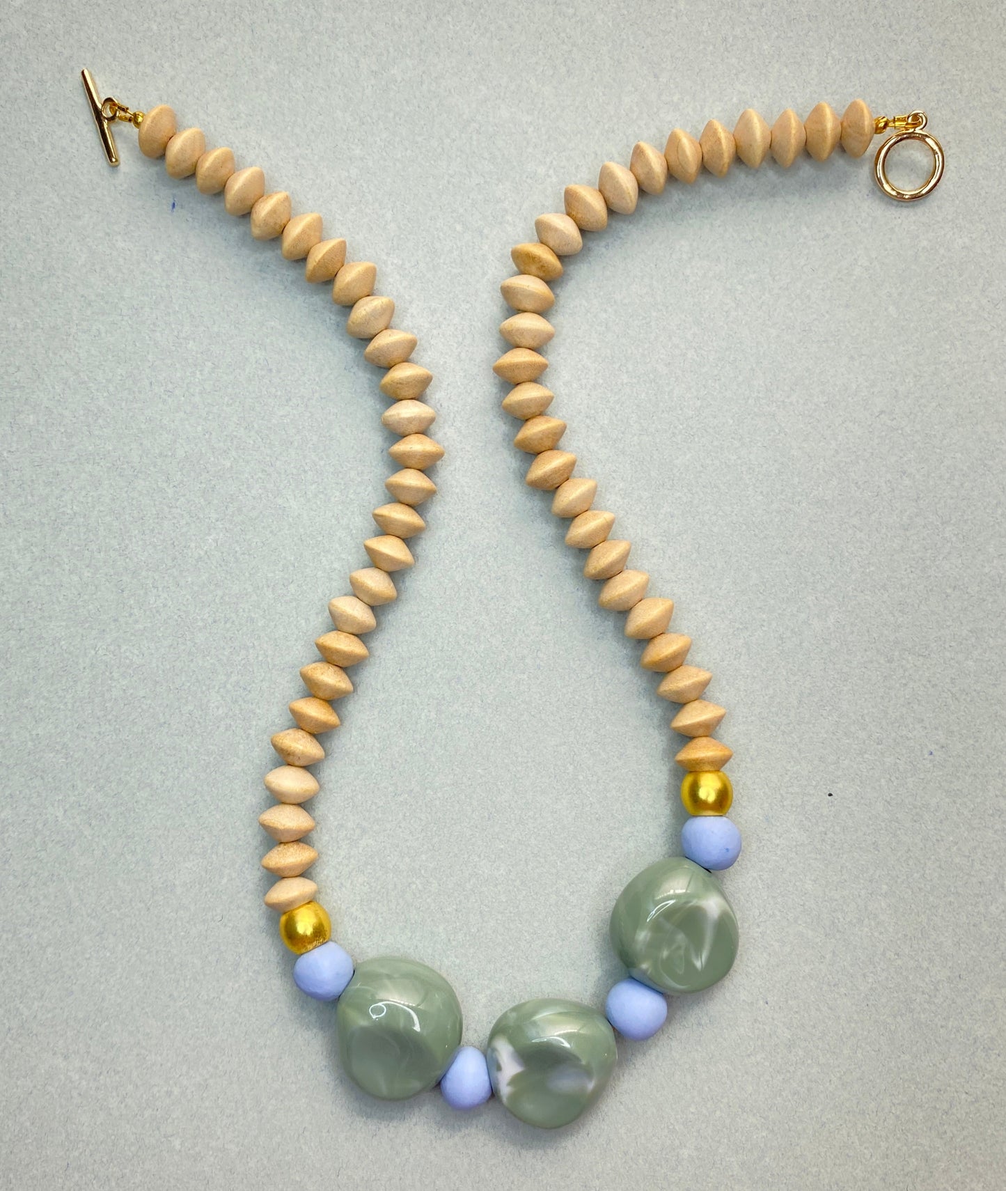 Green Beaded Necklace