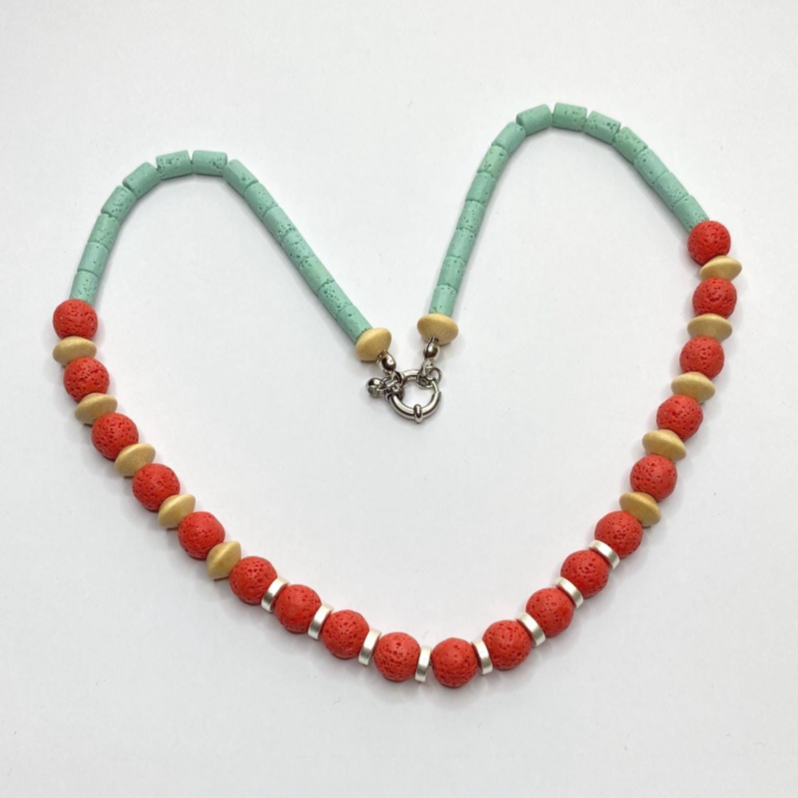 Red Fall Necklace