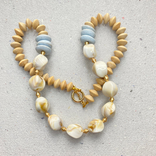 Wooden Boho Necklace