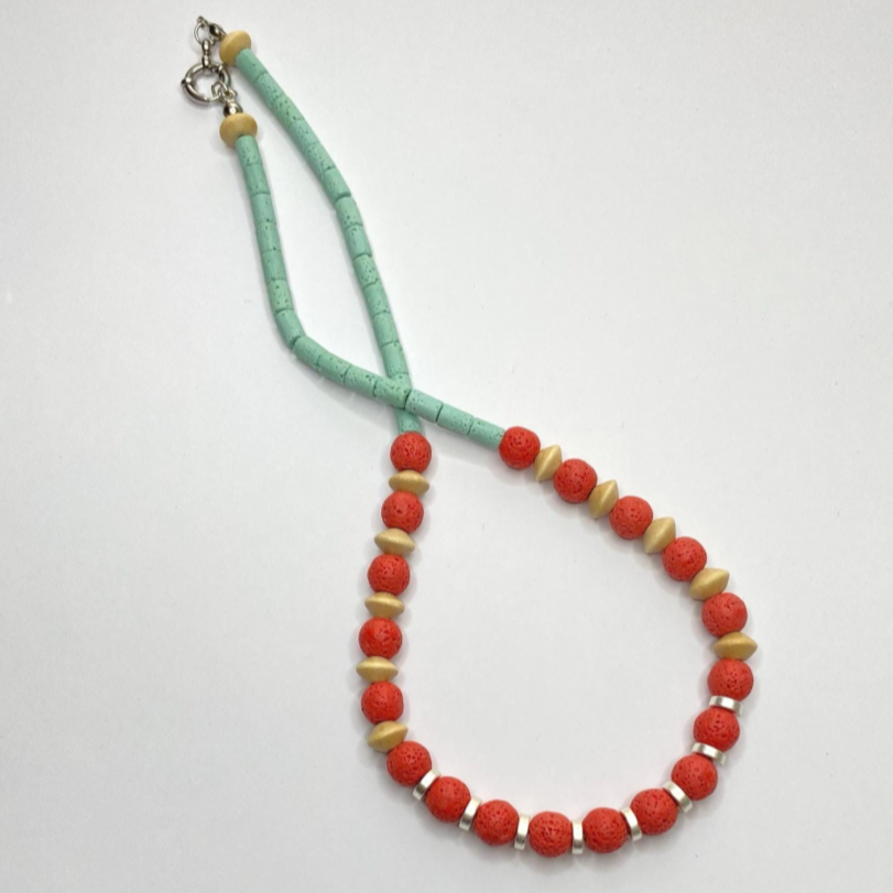 Red Fall Necklace