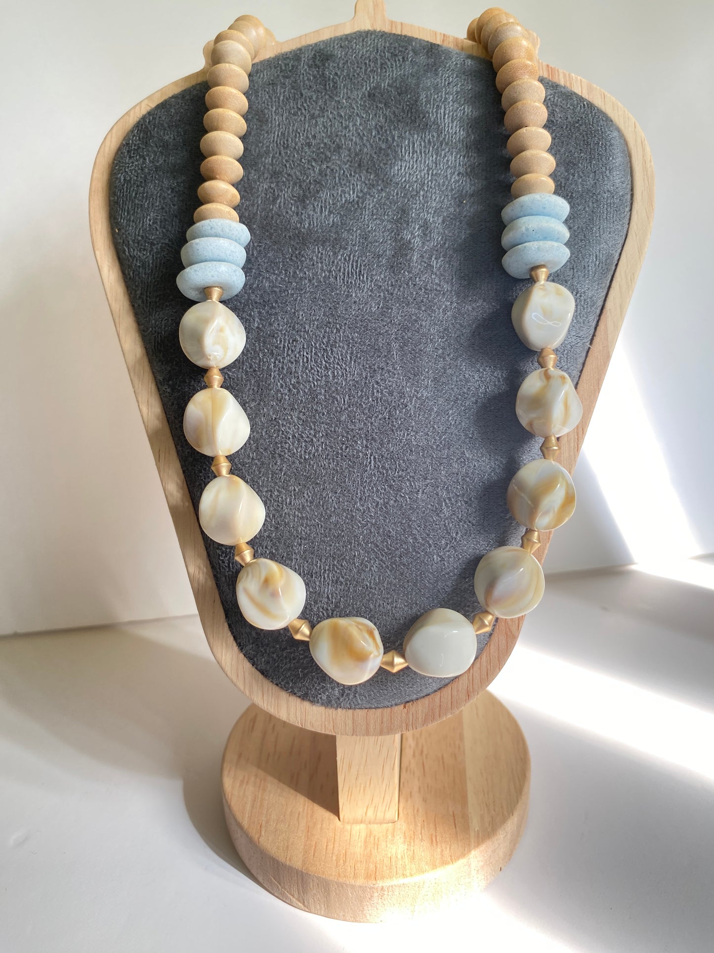 Wooden Boho Necklace