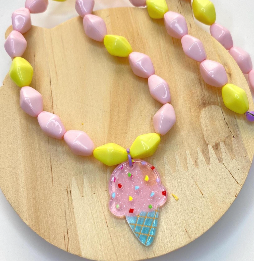 Strawberry Sorbet Necklace