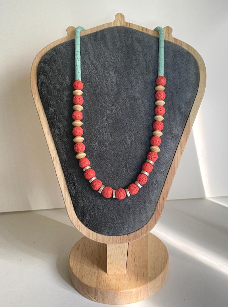 Red Fall Necklace