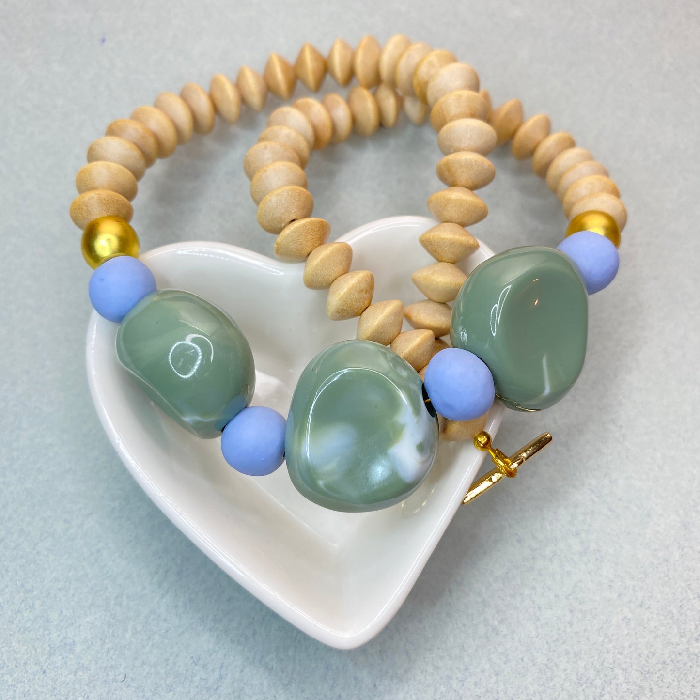 Green Beaded Necklace