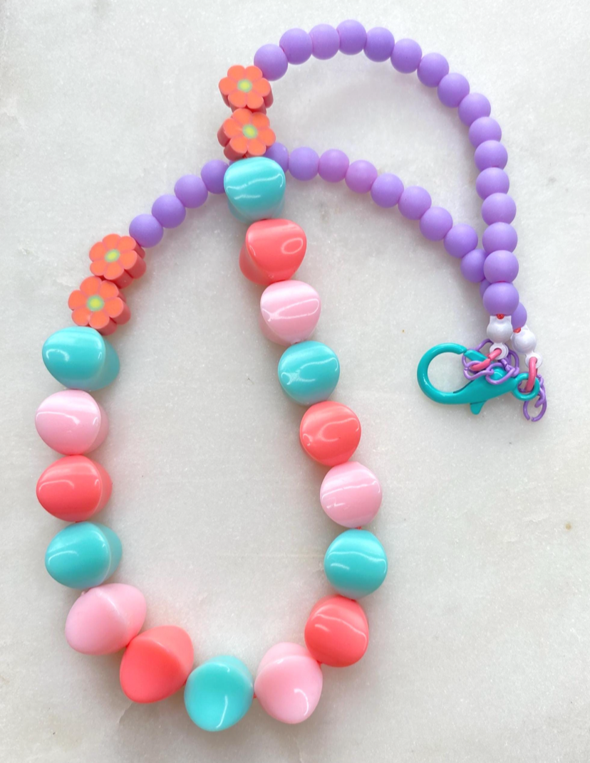 Purple Circus Necklace