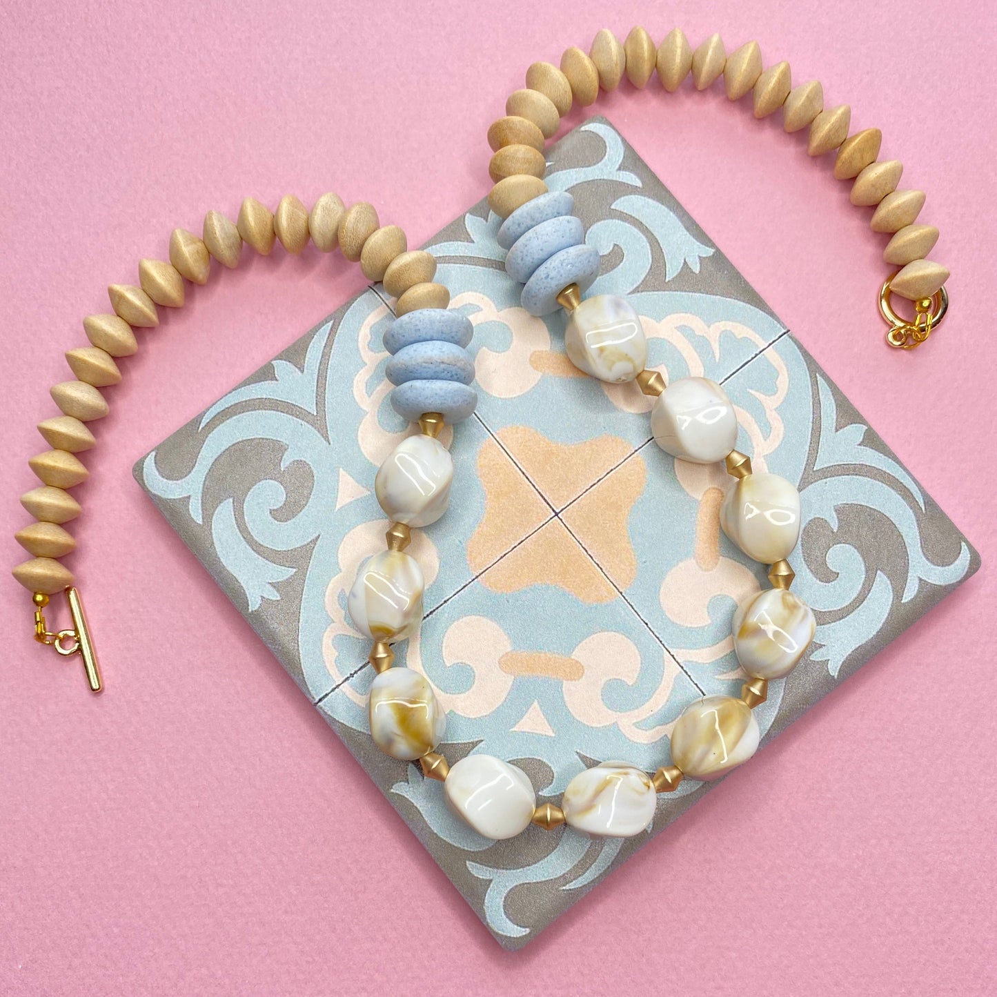 Wooden Boho Necklace