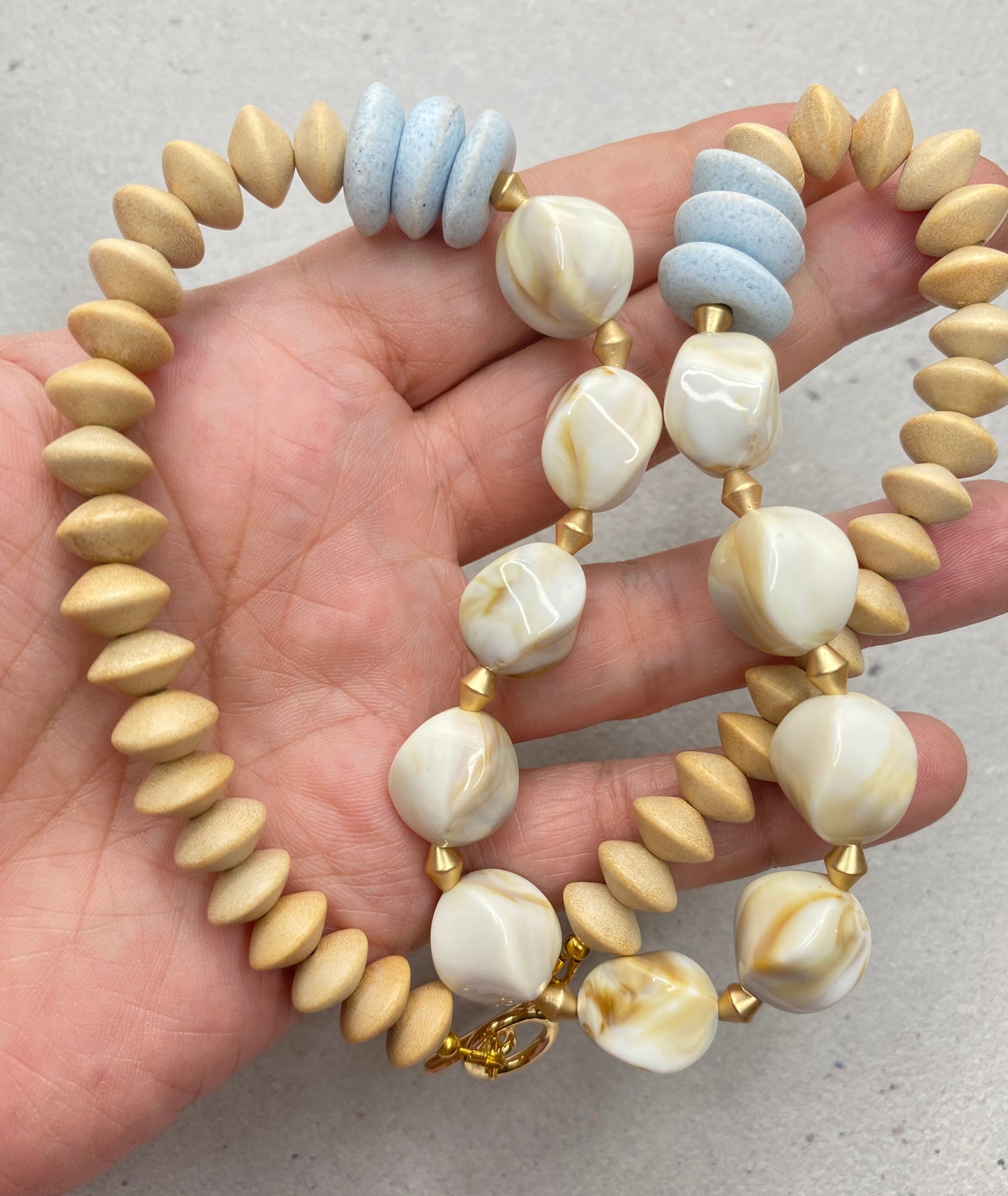 Wooden Boho Necklace