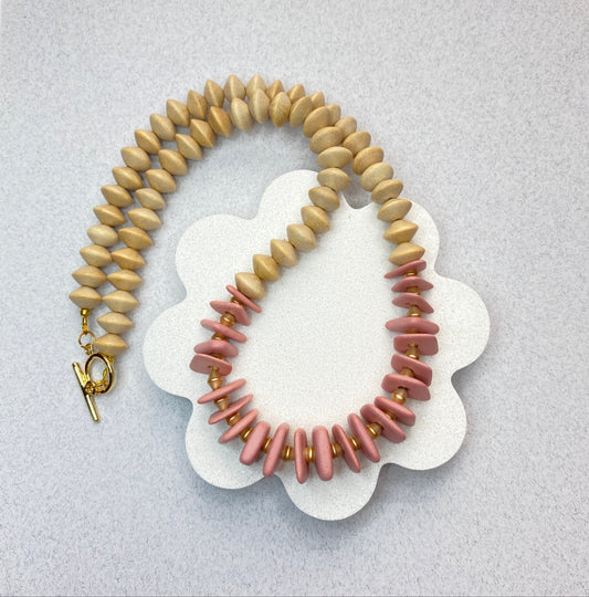 Ceramics Geometry Necklace