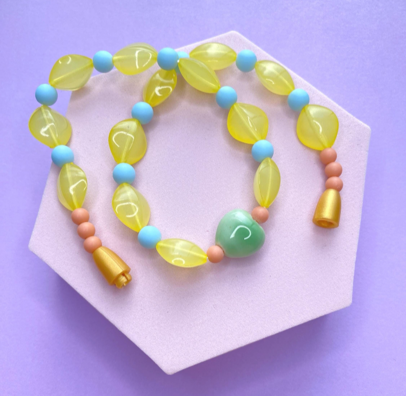 Green Heart Necklace