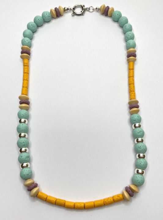 Blue Fall Necklace