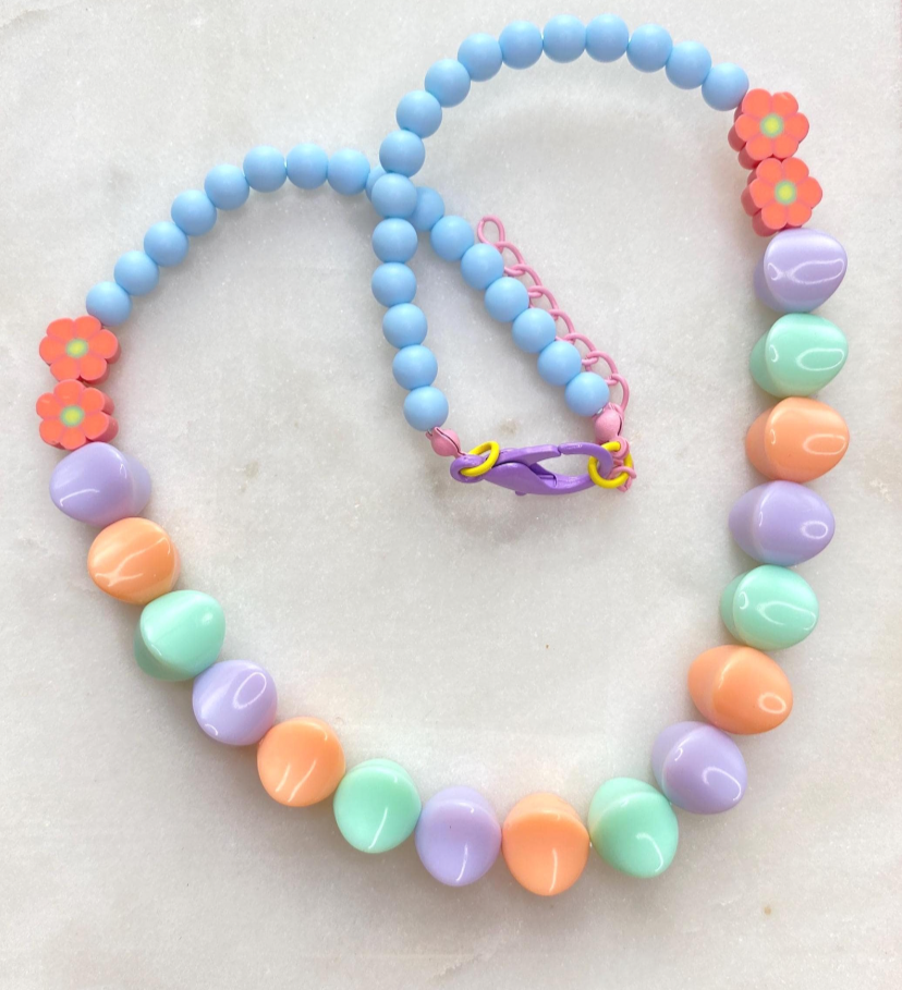 Blue Circus Necklace