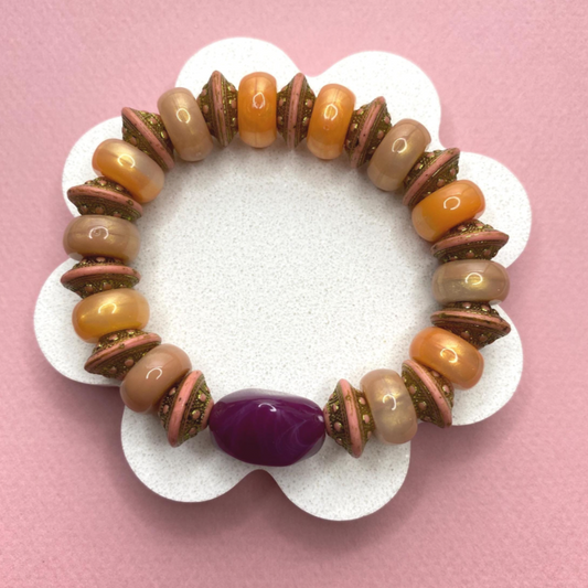Burnt Orange Bracelet