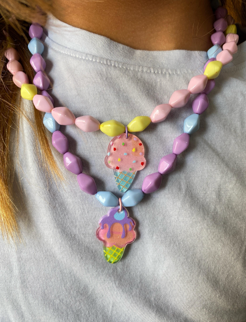 Strawberry Sorbet Necklace