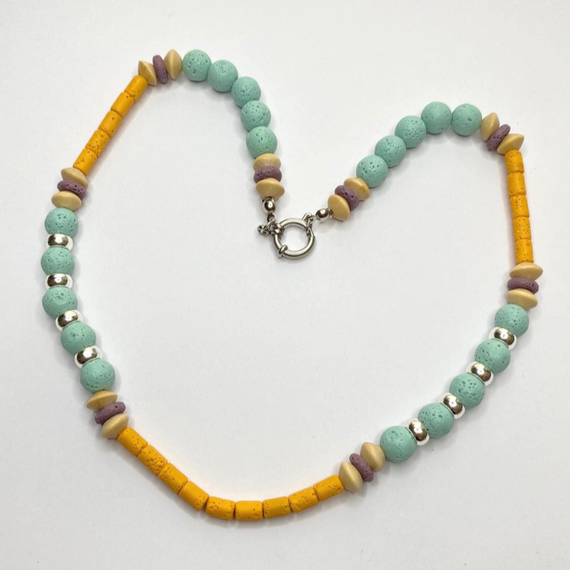 Blue Fall Necklace