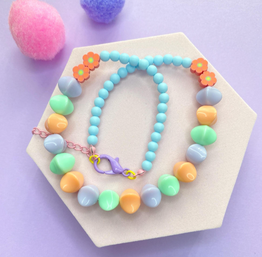 Blue Circus Necklace